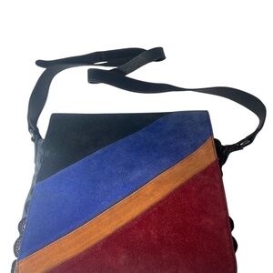 Patricia Nash Multicolor Suede Women's Bag